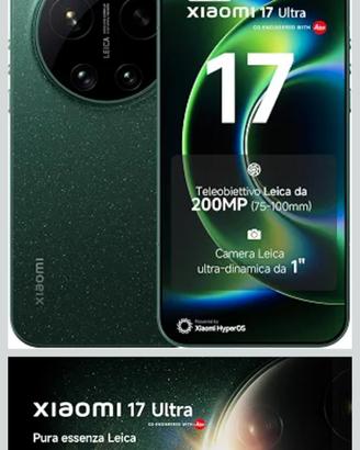 XIAOMI 17 Ultra, Smartphone 16+512 G