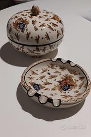 Ciotola e posacenere ceramica Faenza CACF