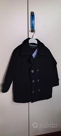 cappotto doppio petto blu Tommy Hilfiger 