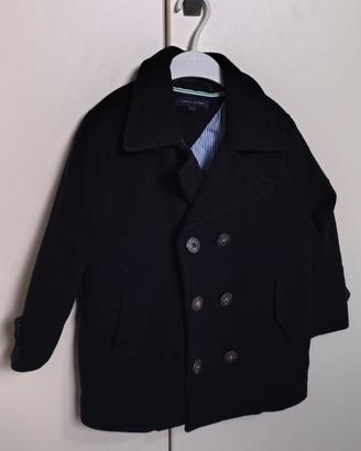 cappotto doppio petto blu Tommy Hilfiger 