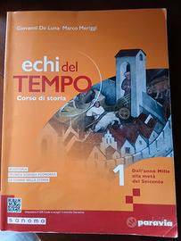 libro scolastico Echi del tempo