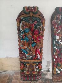 Pannelli Decorativi Indiani Intagliati