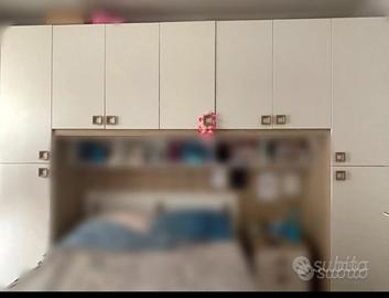 Armadio a ponte camera da letto
