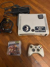 Xbox 360 con giochi e controller