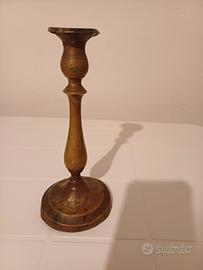 Candelabro antico in ottone ( Antiquariato)