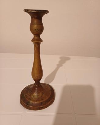 Candelabro antico in ottone ( Antiquariato)