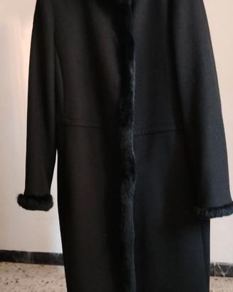 Cappotto con collo in pelliccia (Luisa Spagnoli)