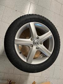 CERCHI IN  LEGA E GOMME INVERNALI 16" VW GOLF