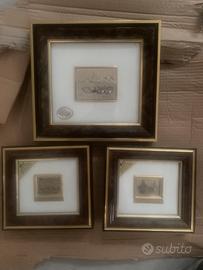 Set di tre quadri