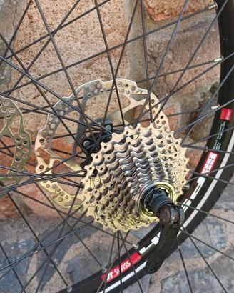 cerchi MTB con copertoncini da strada