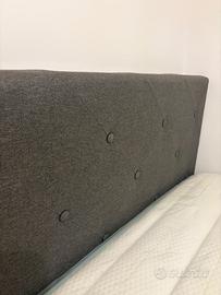 Letto una piazza e mezzo con materasso