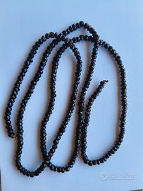 Collana di granato antico 