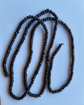 Collana di granato antico 
