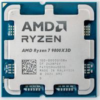 Processore CPU AMD Ryzen 7 9800X3D - Bulk (no scat