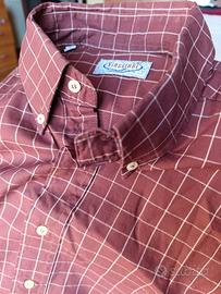 Camicia Viaggiare marrone a quadri