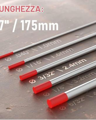 TUNGSTENI ROSSI TORIATI  WR20