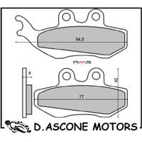 PASTIGLIE FRENO RMS ORGANICHE PIAGGIO HEXAGON LX 1