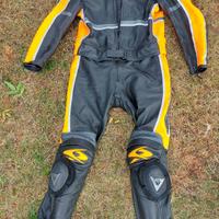 TUTA da MOTO in PELLE TG. 56