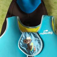 muta e giubbino galleggiante 