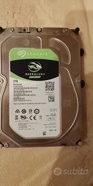 Seagate BarraCuda 2TB, Unità disco interna, 3.5", 