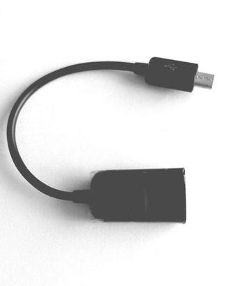 cavo USB OTG 2.0 type-A femmina > Micro-B maschio