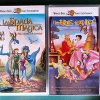 4 VHS film di animazione per bambini