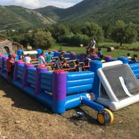 Calciobalilla umano gonfiabile 12x6