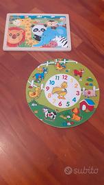 Gioco incastri di legno (puzzle)