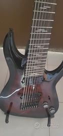 chitarra  schecter Diamond series  8 corde 
