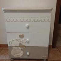 Fasciatoio Dolce Cuore Foppapedretti con regali