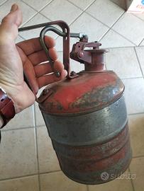 piccola tanica auto moto officina epoca