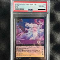 Elsa Spirit of Winter foil Lorcana PSA 10