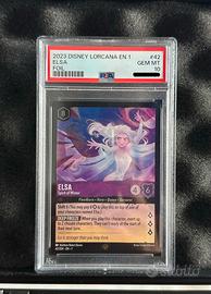 Elsa Spirit of Winter foil Lorcana PSA 10