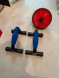 Abs roller e push up