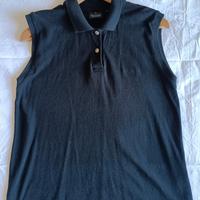 Polo smanicata Trussardi Jeans - Nera - M
