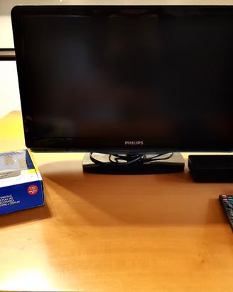 TV 24 pollici Philips con lettore DVD integrato
