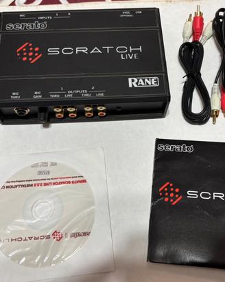 Kit Serato Scratch Live Rane SL1