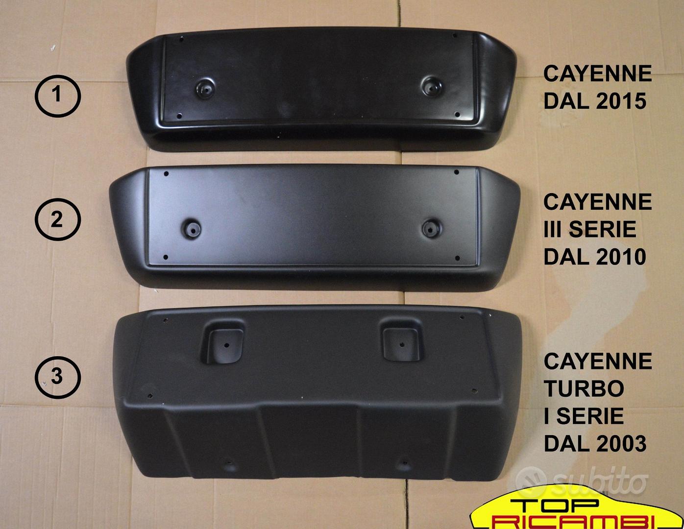 TOP RICAMBI s.r.l - TOP RICAMBI porta targa ANTERIORE porsche CAYENNE -  Accessori Auto In vendita a Brescia - Subito