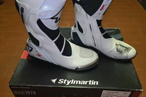 stivali moto  stylmartin STEALTH white tg 45