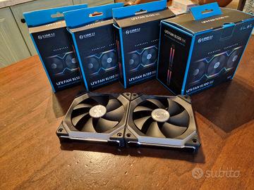 N. 8 Ventole PC Lian Li Unifan SL120 + controller