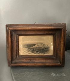 Quadro  legno antico