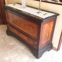 Cassapanca da corredo, fine XVIII secolo