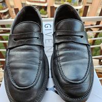 Mocassino Testoni nero 44Eu 10Uk