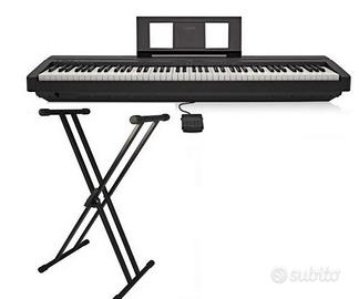 Piano Digitale Yamaha P45 P-45 con stand e support