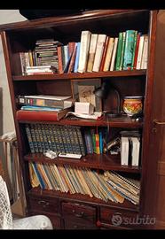 credenza libreria portatv