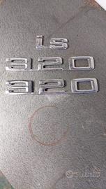 Contrassegno bmw 320 is (originale) 1990