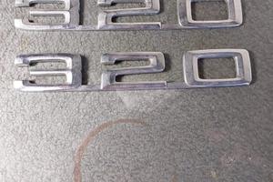 Contrassegno bmw 320 is (originale) 1990