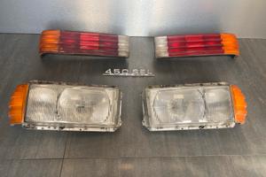 Fari anteriori e fanali posteriori Mercedes 450 Sl