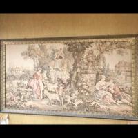 Arazzo con splendida cornice