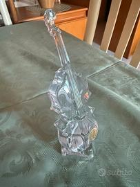 Contrabbasso in cristallo Cristal d’Arques (nuovo)
